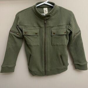 Kate Quinn Moto Jacket Sweater
